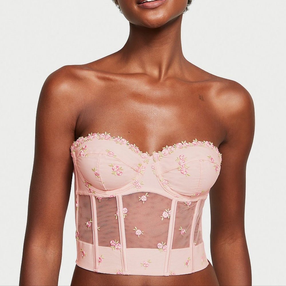 NWT Victoria's Secret Embroidered Corset